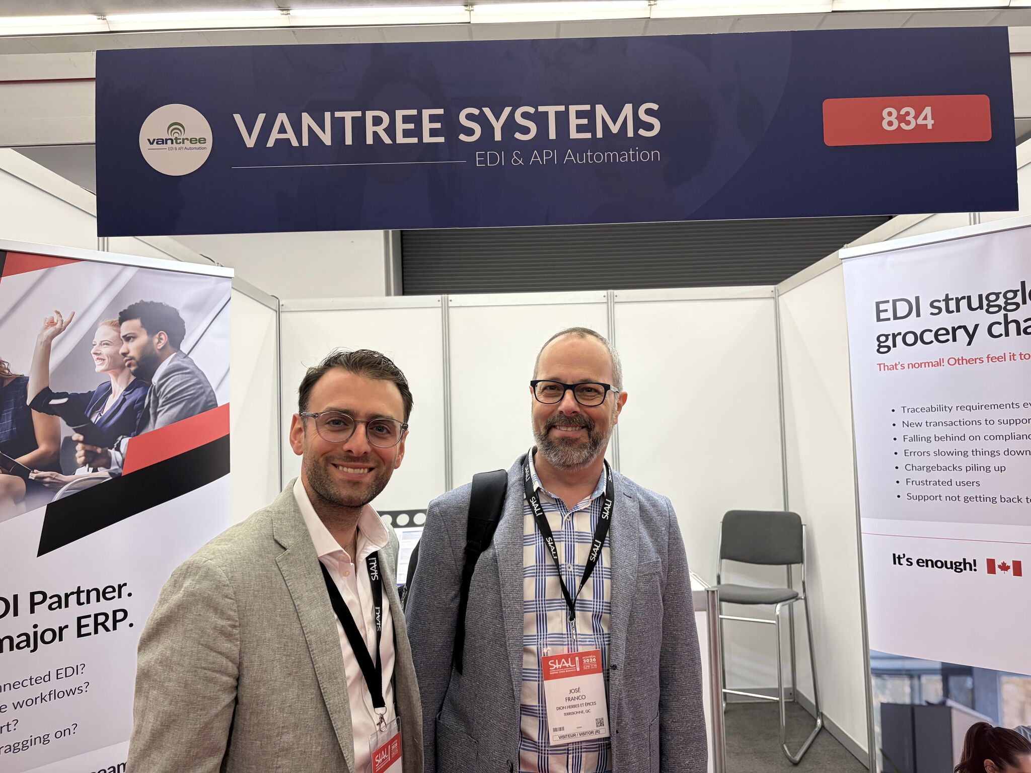 Kiosque Vantree au SIAL Canada 2026